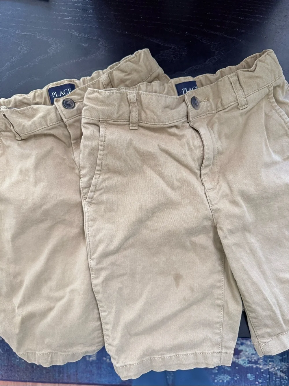 The Children's Place Khaki Uniform Shorts - Boys size 8 USED